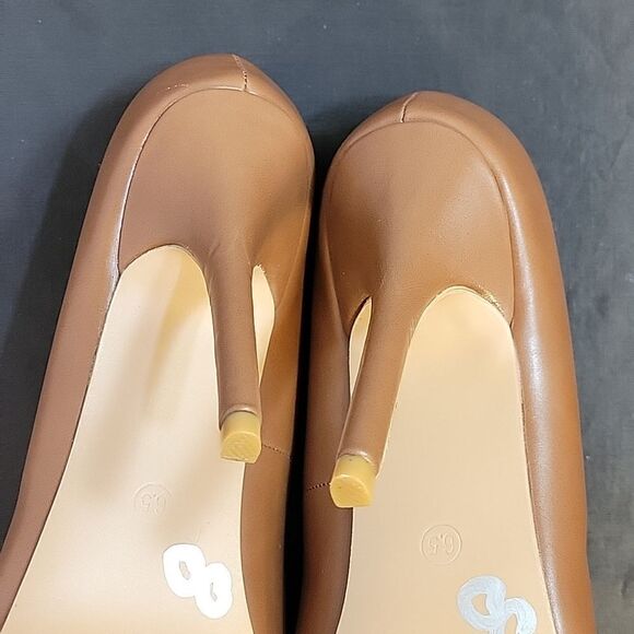 BRAND NEW RIVERBERRY ROUND TOE HIGH HEEL STILETTOS PUMP - Picture 9 of 13